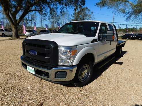 2016 Ford F-250 Super Duty XL 4x2 4dr Crew Cab 8 ft Flatbed Pickup for sale in Ponchatoula , LA