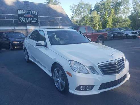 10 Mercedes Benz E350 4Matic w/NAVI! WHITE! 5YR/100K WARR INC!REDUCED! for sale in Methuen, MA