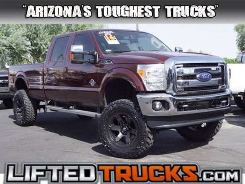 2016 Ford f-350 f350 f 350 SUPER DUTY 4WD CREW CAB 172 LARIAT 4x4 Pas for sale in Glendale, AZ
