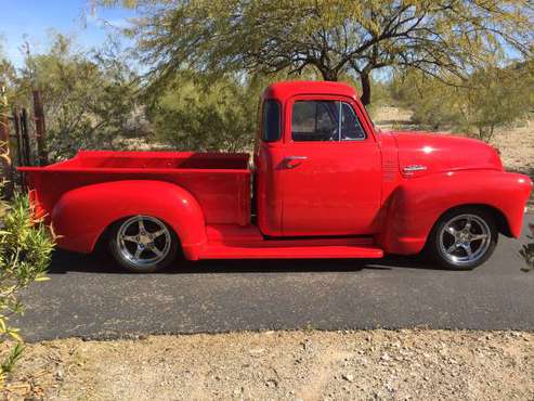 1951 GMC Custom Short Bed Viper Red Truck LS1 5.7 Trade for Jeep,ZL1... for sale in Queen Creek, AZ