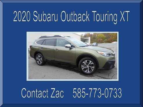 2020 GREEN SUBARU OUTBACK TOURING XT ~ Great Price!! - cars & trucks... for sale in Rochester , NY