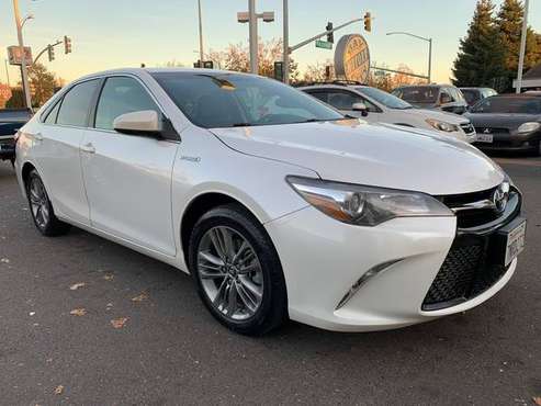 2015 Toyota Camry SE Hybrid Leather 2-Owner Loaded Moon Roof Gas for sale in SF bay area, CA