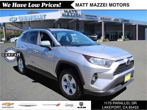 2020 Toyota RAV4 SUV XLE (Silver Sky Metallic) - - by for sale in Lakeport, CA