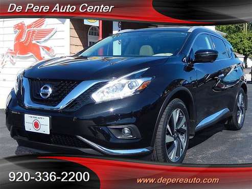 2016 Nissan Murano Platinum * Nav * Heat/Cool Seats * Moon * New Tires for sale in De Pere, WI