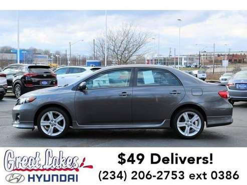 2013 Toyota Corolla sedan S - - by dealer - vehicle for sale in Streetsboro, OH