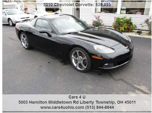 2010 Chevy Corvette 3LT Coupe with 41k Miles - cars & trucks - by... for sale in Hamilton, OH