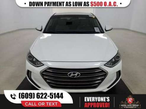 2017 Hyundai Elantra Limited PRICED TO SELL! - - by for sale in Burlington, PA