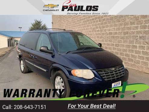 2005 Chrysler Town and Country Touring suv Blue - cars & trucks - by... for sale in Jerome, ID