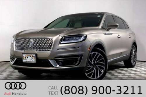 2019 Lincoln Nautilus Reserve - - by dealer - vehicle for sale in Honolulu, HI