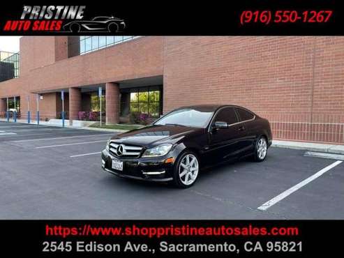 2012 Mercedes-Benz C 250 C 250 coupe Black - - by for sale in Sacramento , CA