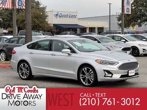 2019 Ford Fusion Titanium - cars & trucks - by dealer - vehicle... for sale in San Antonio, TX