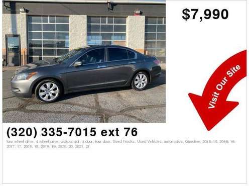 2009 Honda Accord EX-L V6 199 DOWN DELIVER S ! - - by for sale in ST Cloud, MN