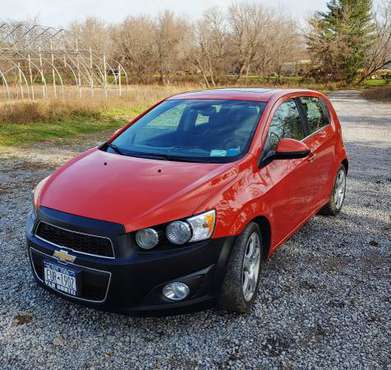 2012 Chevy Sonic LTZ Hatchback - cars & trucks - by owner - vehicle... for sale in Victor, NY