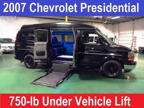 2007 Chevy 2500 Wheelchair Handicap UVL Conversion Van for sale in Kansas City, MO