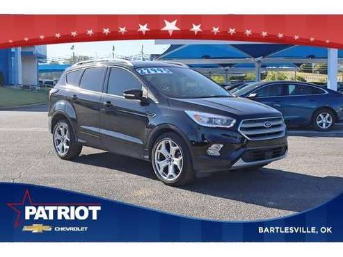 2018 Ford Escape Titanium - SUV - - by dealer for sale in Bartlesville, KS