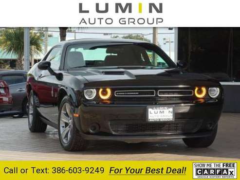2016 Dodge Challenger SXT coupe Pitch Black Clearcoat for sale in New Smyrna Beach, FL
