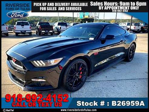 2016 Ford Mustang GT COUPE -EZ FINANCING -LOW DOWN! - cars & trucks... for sale in Tulsa, OK