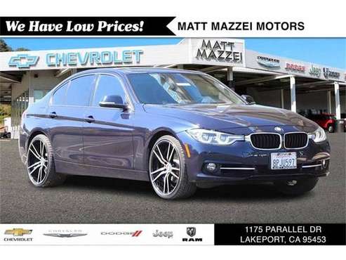 2016 BMW 3 Series sedan 328i (Imperial Blue Metallic) - cars & for sale in Lakeport, CA