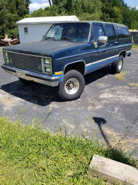 1987 Chevy suburban 4x4 California truck for sale in Galion, OH