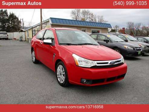 2008 Ford Focus 2dr Coupe SE ((((((((((((( VERY LOW MILEAGE - GREAT... for sale in Strasburg, VA