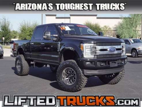 2018 Ford f-350 f350 f 350 SUPER DUTY LIMITED 4WD CREW CAB 6.75 4x4 Pa for sale in Glendale, AZ