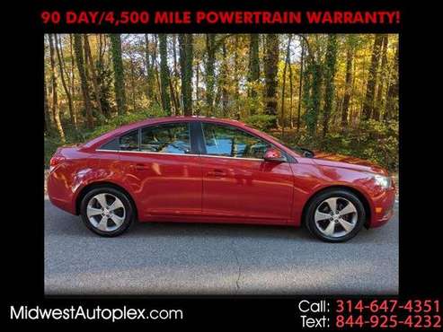 2011 Cruze LT 89k Hot Heated Seats, Sunroof, 36mpg, Newer tires for sale in Maplewood, MO