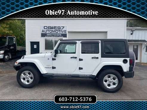 2013 Jeep Wrangler Unlimited 4WD 4dr Sahara - - by for sale in Suncook, ME