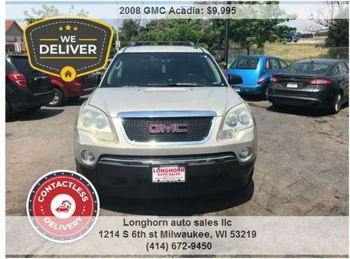 2008 GMC ACADIA - - by dealer - vehicle automotive sale for sale in milwaukee, WI