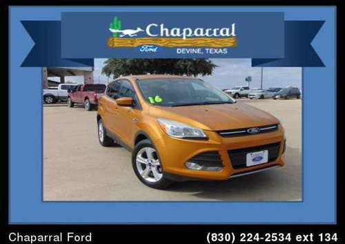 2016 Ford Escape Se (*Mileage: 60,784!) - cars & trucks - by dealer... for sale in Devine, TX