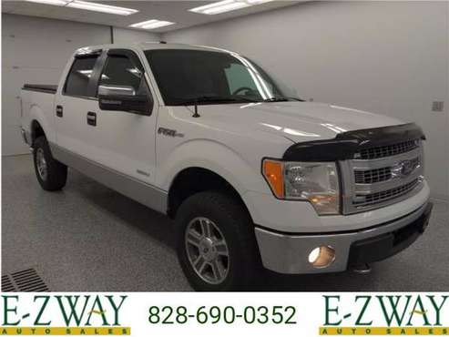 2013 Ford F150 XLT pickup Oxford White - - by dealer for sale in Hickory, NC