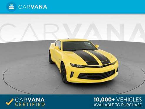 2016 Chevy Chevrolet Camaro LT Coupe 2D coupe Yellow - FINANCE ONLINE for sale in York, PA