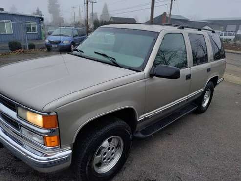 1998CHEVY TAHOE LS - - by dealer - vehicle automotive for sale in Hubbard, OR