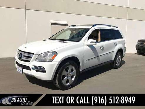 2011 Mercedes-Benz GL-Class GL 450 4MATIC AWD 4dr SUV CALL OR TEXT... for sale in Rocklin, CA