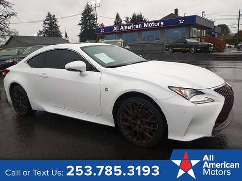 2015 Lexus RC 350 Coupe 2D - - by dealer - vehicle for sale in Tacoma, WA