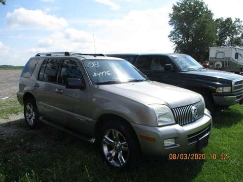 BIG SALE TODAY 2008 MERCURY MOUNTAINEER 3-ROWS 4X4 145K - cars &... for sale in Perrysburg, OH