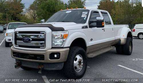 2012 Ford F-350 F350 F 350 Super Duty King Ranch DIESEL DUALLY 4x4... for sale in Paterson, NJ