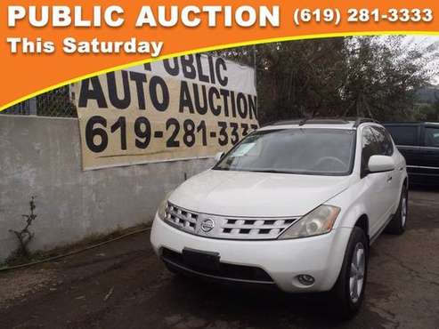 2005 Nissan Murano Public Auction Opening Bid - - by for sale in Mission Valley, CA