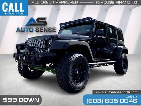 2016 Jeep Wrangler Unlimited Sahara - - by dealer for sale in Chichester, NH
