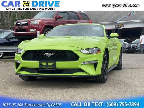 2020 Ford Mustang EcoBoost Premium Convertible - - by for sale in Bordentown, PA