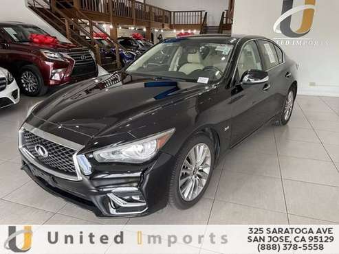 2019 INFINITI Q50 3 0t LUXE - - by dealer - vehicle for sale in San Jose, CA