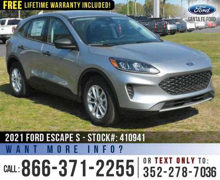 2021 Ford Escape S Brand NEW SUV! - - by for sale in Alachua, GA