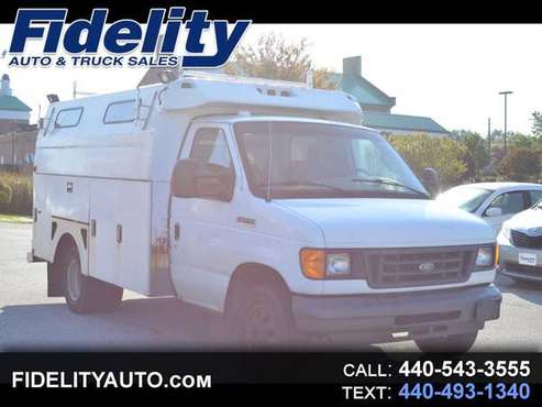 Plumbers/Electrician Truck 2006 Ford E350 SUPER DUTY CUTAWAY VAN for sale in Chagrin Falls, OH