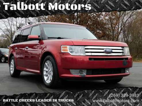 1-OWNER 2009 Ford Flex SEL AWD! WWW.TALBOTTMOTORS.COM! - cars &... for sale in Battle Creek, MI