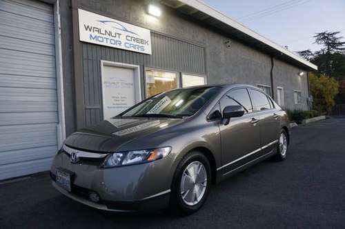 2007 Honda Civic Hybrid Sedan Leather/Navi Gas Saver - cars & trucks... for sale in Walnut Creek, CA