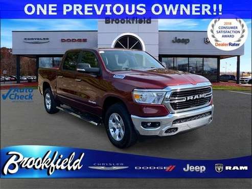 2020 Ram 1500 Big Horn/Lone Star pickup Red Monthly Payment of for sale in Benton Harbor, MI