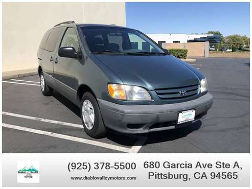 2002 Toyota Sienna LE Minivan for sale in Pittsburg, CA