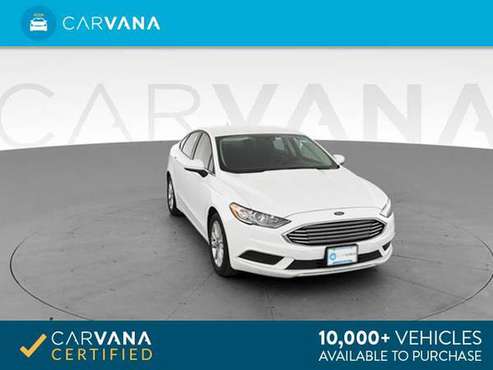 2017 Ford Fusion SE Sedan 4D sedan White - FINANCE ONLINE for sale in East Berlin, CT