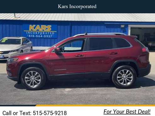 2019 Jeep Cherokee Latitude Plus suv Red - - by dealer for sale in Pleasant Hill, IA