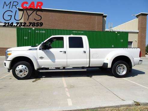 2016 Ford Super Duty F-450 Pickup Platinum Rates start at 3.49% Bad... for sale in McKinney, TX