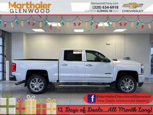 2016 Chevrolet Silverado 1500 High Country for sale in Glenwood, MN